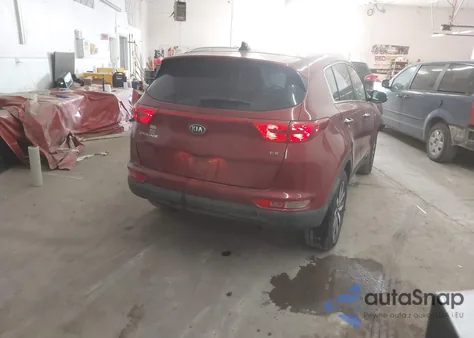 2017 Kia Sportage Ex z USA, uszkodzony, nr VIN KNDPNCAC7H7220538